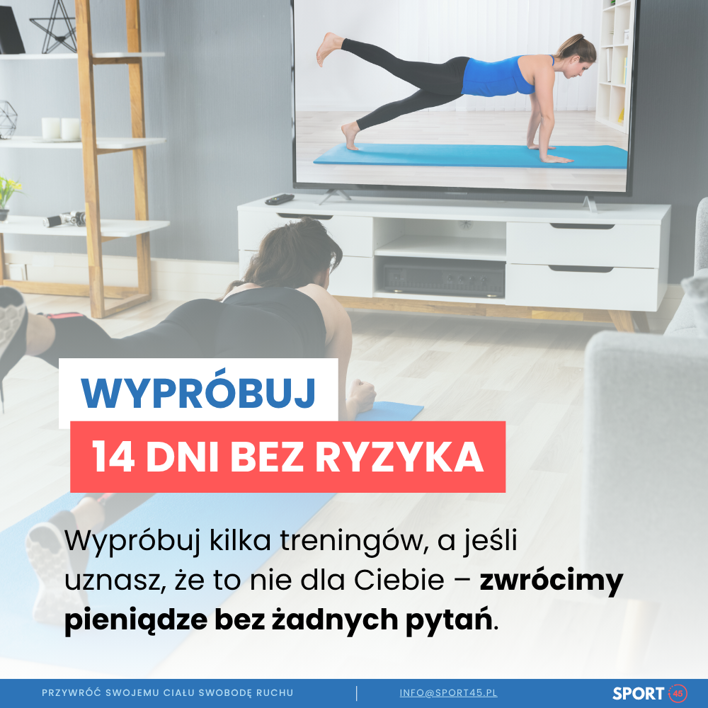 7-dniowe wyzwanie ruchowe dla osób w wieku 45+