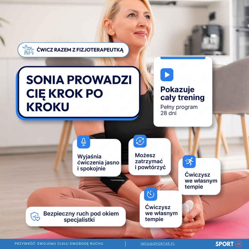 28-dniowe Wyzwanie Ruchowe z Fizjoterapeutką Sonią Bałwas | 7 września