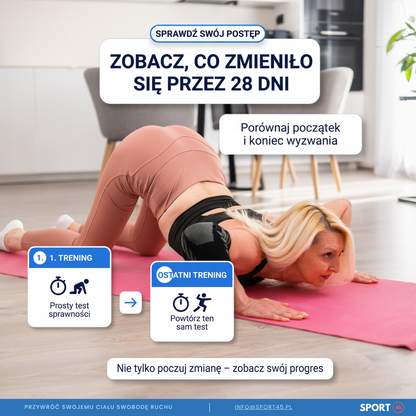 28-dniowe Wyzwanie Ruchowe z Fizjoterapeutką Sonią Bałwas | 7 września