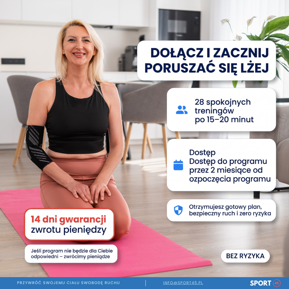 28-dniowe Wyzwanie Ruchowe z Fizjoterapeutką Sonią Bałwas | 7 września