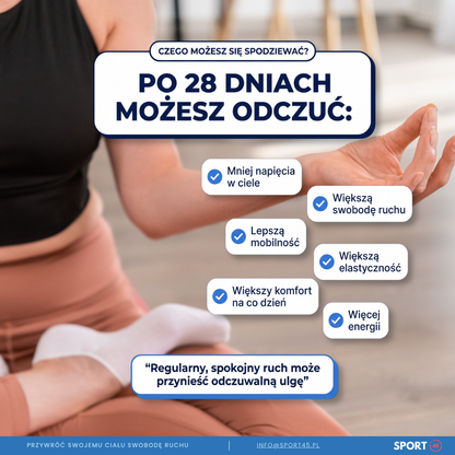 28-dniowe Wyzwanie Ruchowe z Fizjoterapeutką Sonią Bałwas | 7 września