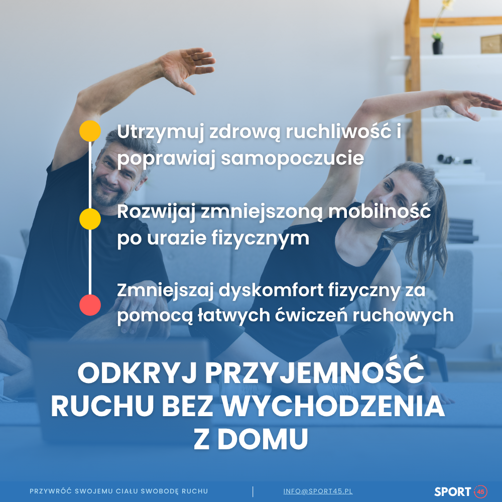 Program ruchowy 45+ dla początkujących