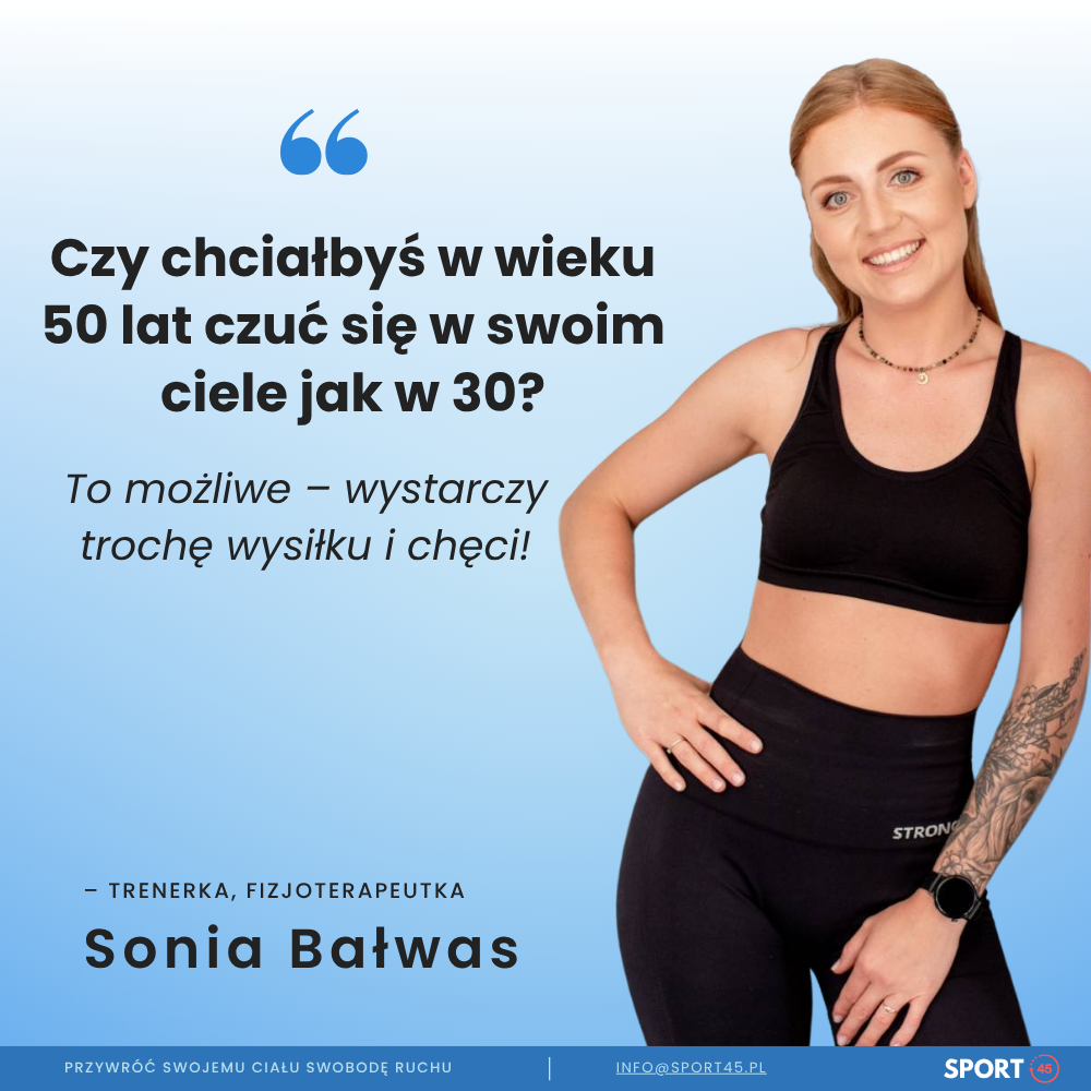 Program ruchowy 45+ dla początkujących