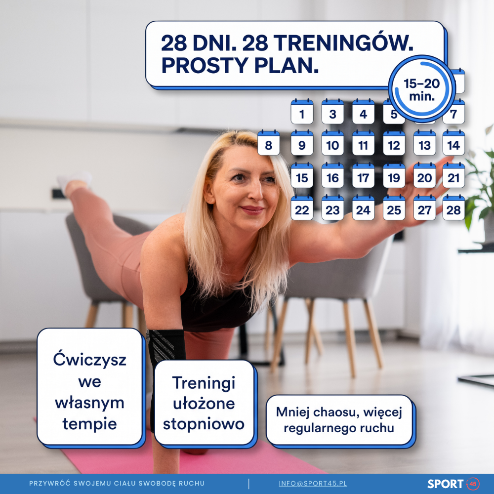 28-dniowe Wyzwanie Ruchowe z Fizjoterapeutką Sonią Bałwas | 7 września